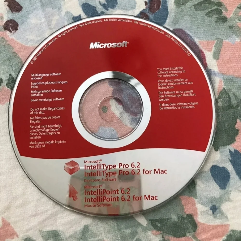 microsoft intellitype pro 6.2 cd